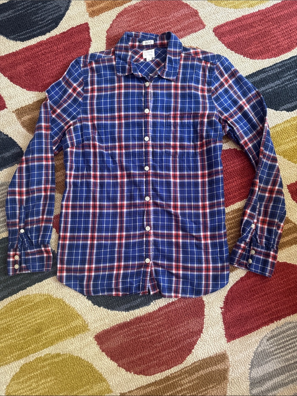 J.Crew Boyfit button up shirt, size medium